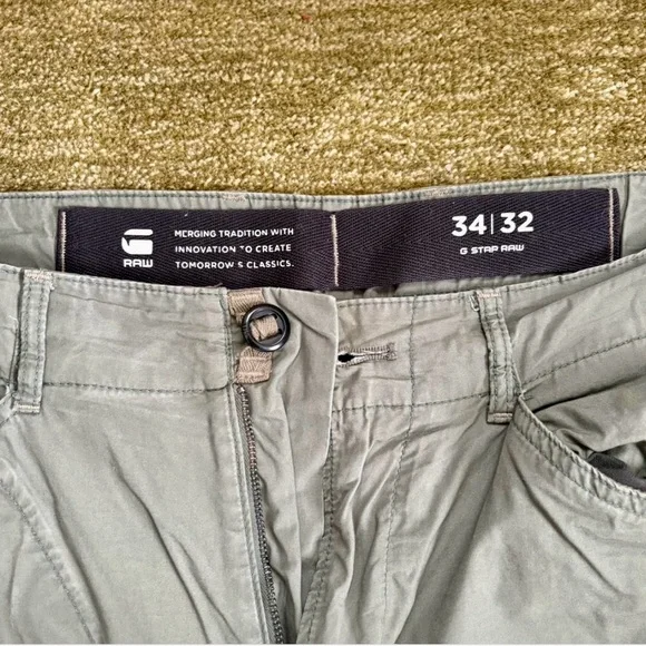 G-Star RAW Cargo Pants – Olive Green - Picture 3 of 3